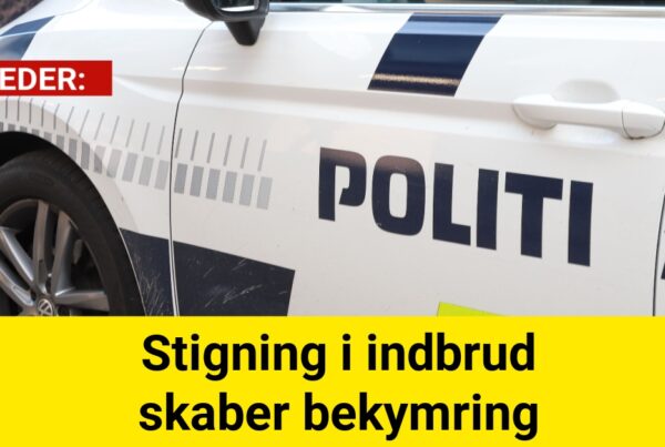 Stigning i indbrud skaber bekymring