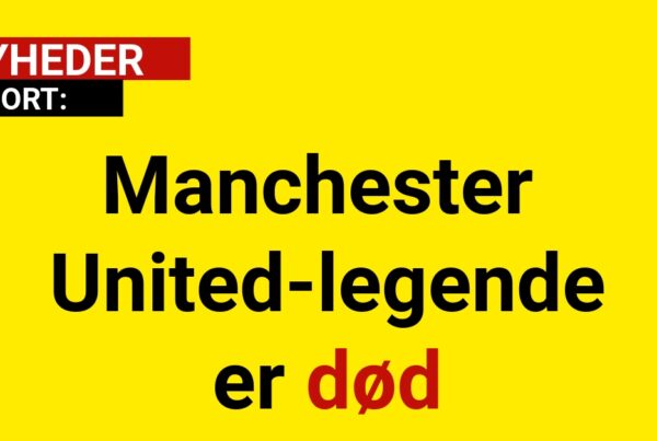 Manchester United-legende er død