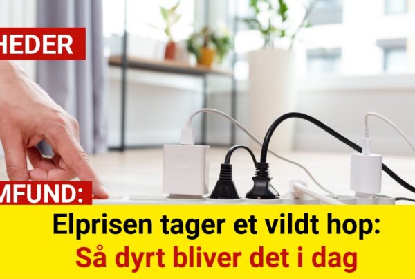 Elprisen tager et vildt hop: Så dyrt bliver det i dag