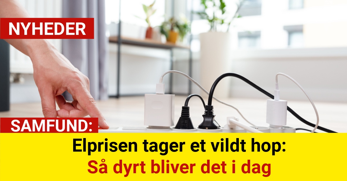 Elprisen tager et vildt hop: Så dyrt bliver det i dag