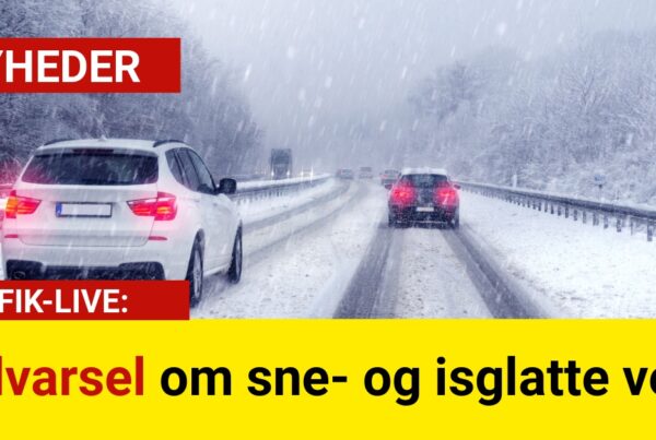 Advarsel om sne- og isglatte veje