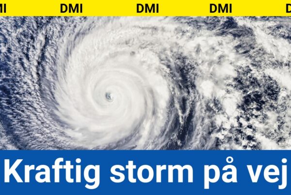 Kraftig storm på vej