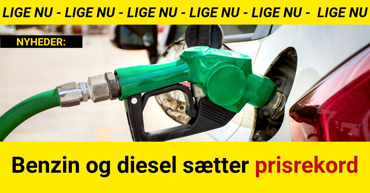 Benzin og diesel sætter prisrekord