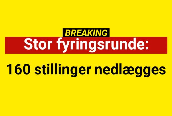 Stor fyringsrunde: