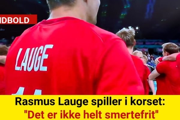 Rasmus Lauge spiller i korset: ''Det er ikke helt smertefrit''