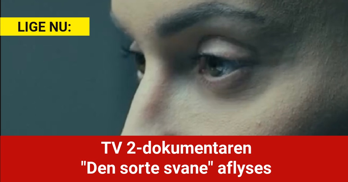 TV 2-dokumentaren "Den sorte svane" aflyses