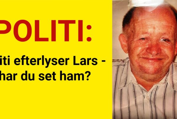 Politi efterlyser Lars - har du set ham?