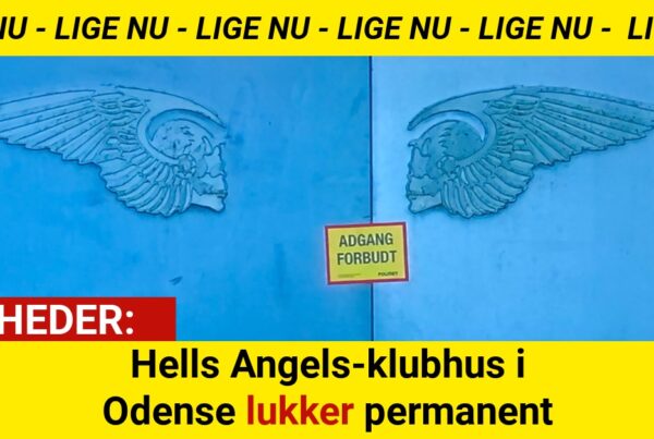 BREAKING: Hells Angels-klubhus i Odense lukker permanent