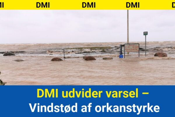 DMI udvider varsel – Vindstød af orkanstyrke