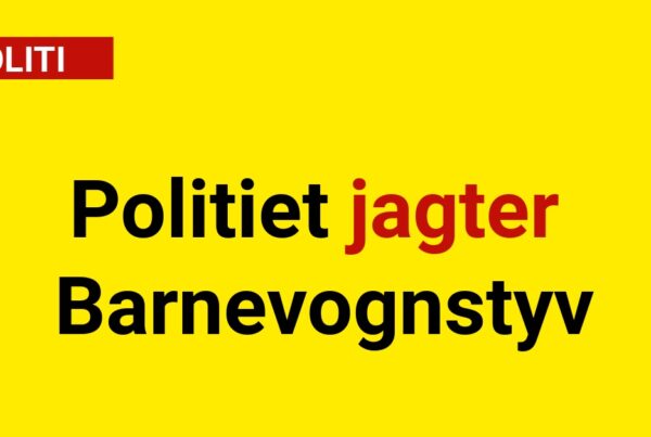 Politiet jagter Barnevognstyv