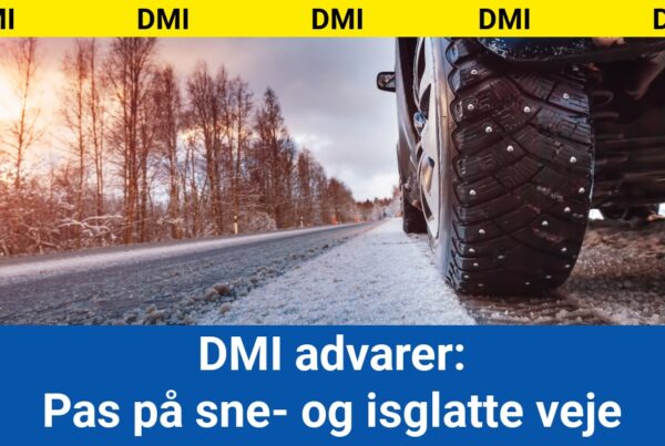 DMI advarer: Pas på sne- og isglatte veje