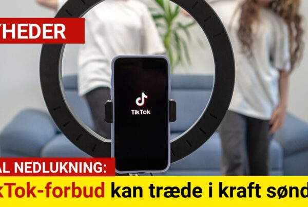 TikTok-forbud kan træde i kraft søndag