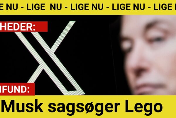 BREAKING: Musk sagsøger Lego