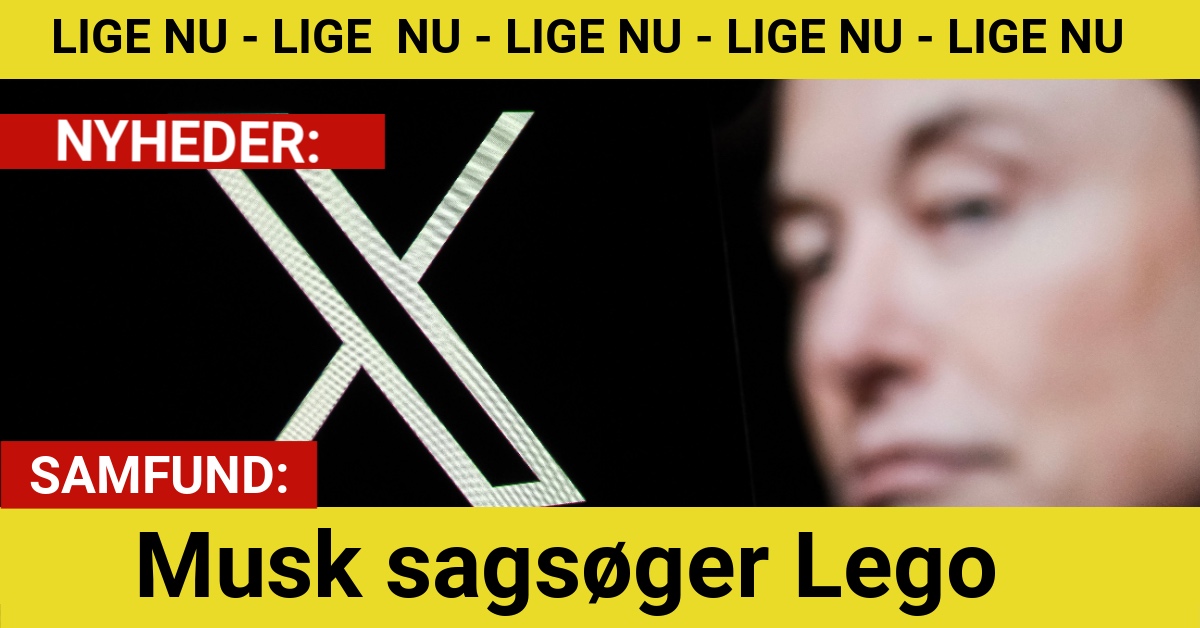 BREAKING: Musk sagsøger Lego