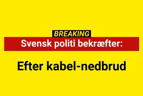 BREAKING: Svensk politi bekræfter