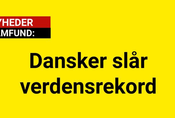 Dansker slår verdensrekord