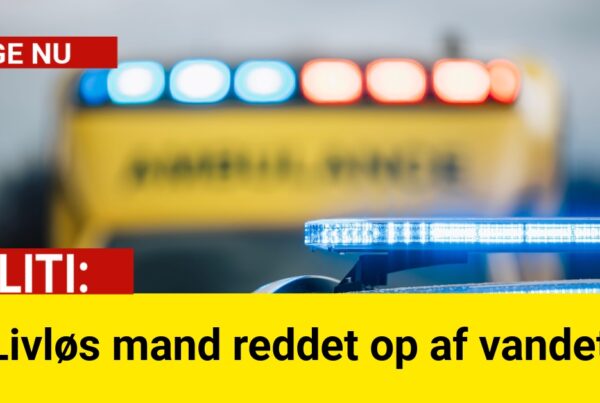 Livløs mand reddet op af vandet