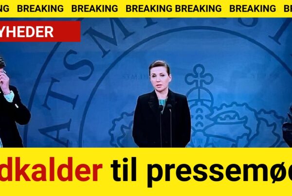 BREAKING: Indkalder til pressemøde