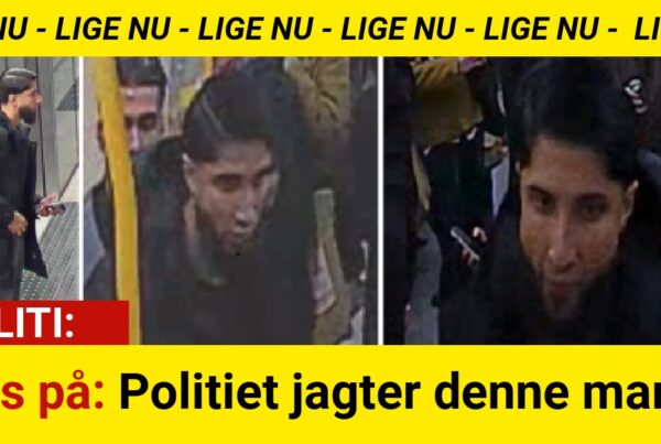 Pas på: Politiet jagter denne mand