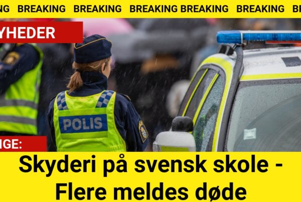 BREAKING: Skyderi på svensk skole - Flere meldes døde