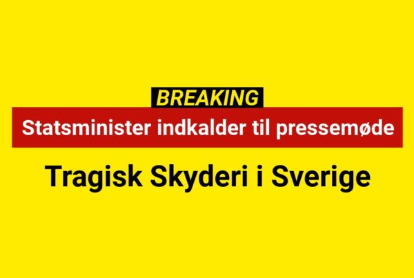 Statsminister indkalder til pressemøde