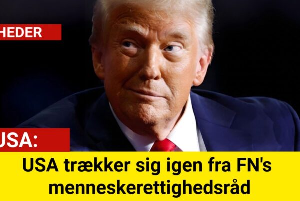 USA trækker sig igen fra FN's menneskerettighedsråd