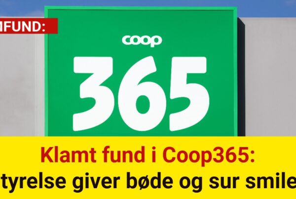 Klamt fund i Coop365: Styrelse giver bøde og sur smiley