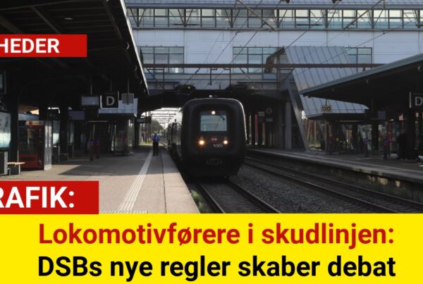 Lokomotivførere i skudlinjen: DSBs nye regler skaber debat