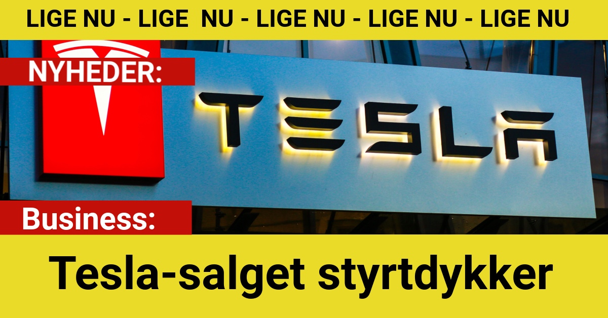 Tesla-salget styrtdykker