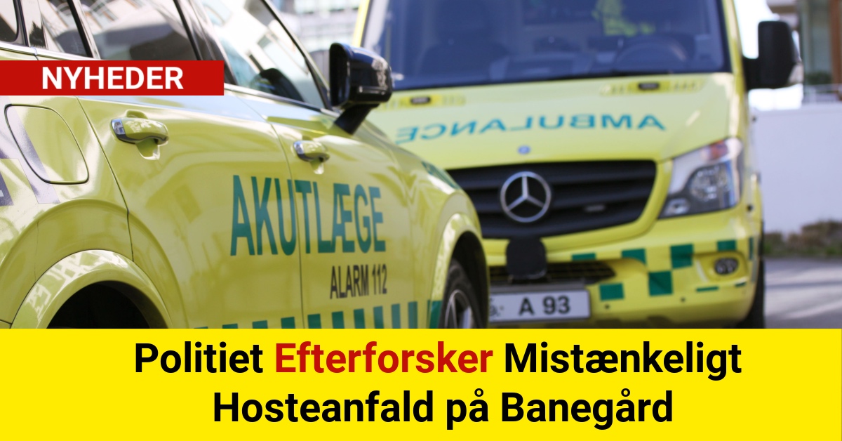 Politiet Efterforsker Mistænkeligt Hosteanfald på Banegård