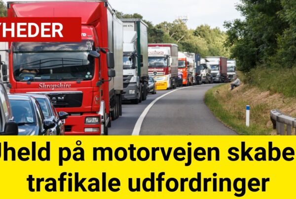 Uheld på motorvejen skaber trafikale udfordringer