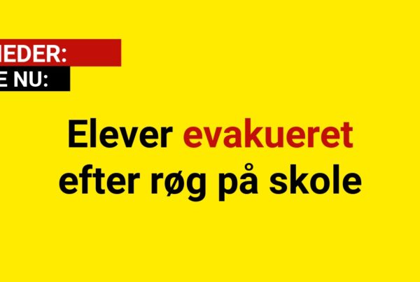 Elever evakueret efter røg på skole