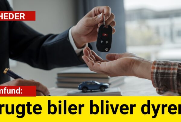 Brugte biler bliver dyrere