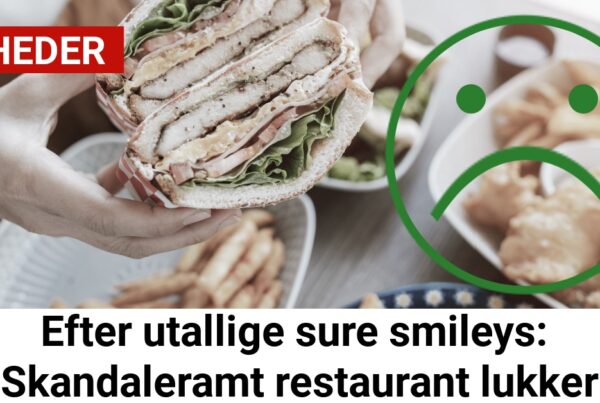 Efter utallige sure smileys: Skandaleramt restaurant lukker