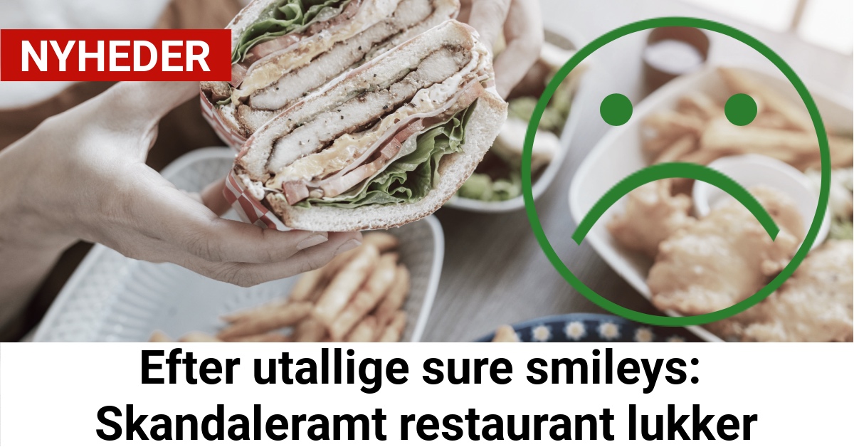 Efter utallige sure smileys: Skandaleramt restaurant lukker