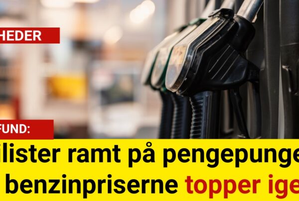 Bilister ramt på pengepungen – benzinpriserne topper igen