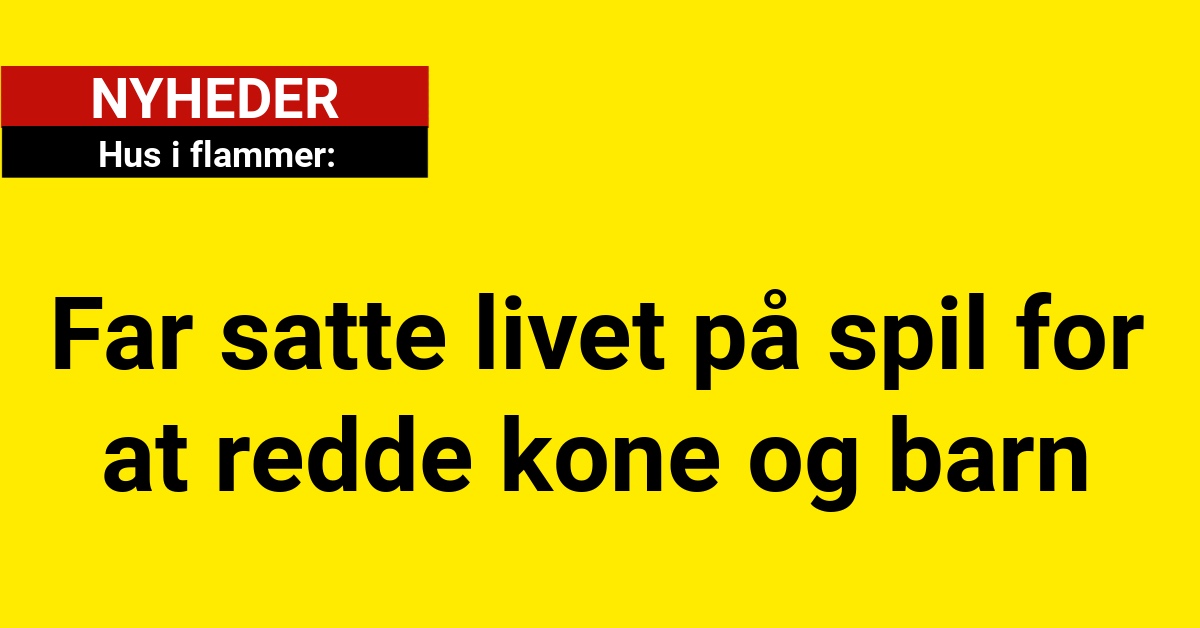 Hus i flammer: