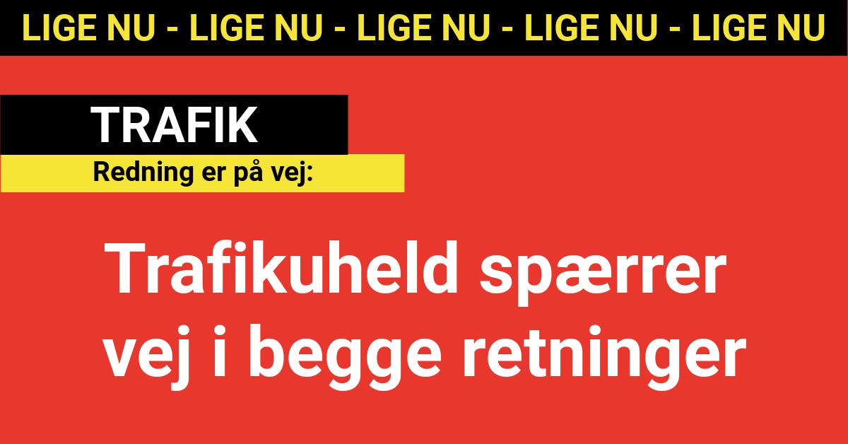 redning er på vej