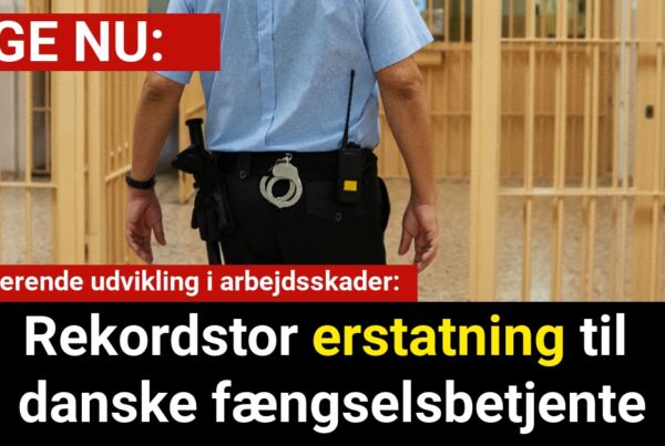 Alarmerende udvikling i arbejdsskader