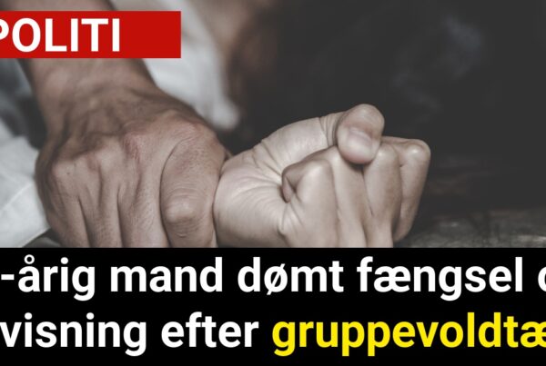 33-årig mand dømt fængsel og udvisning efter gruppevoldtægt