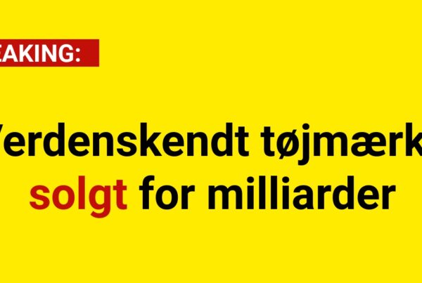 Verdenskendt tøjmærke solgt for milliarder