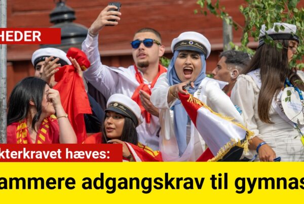 Karakterkravet hæves