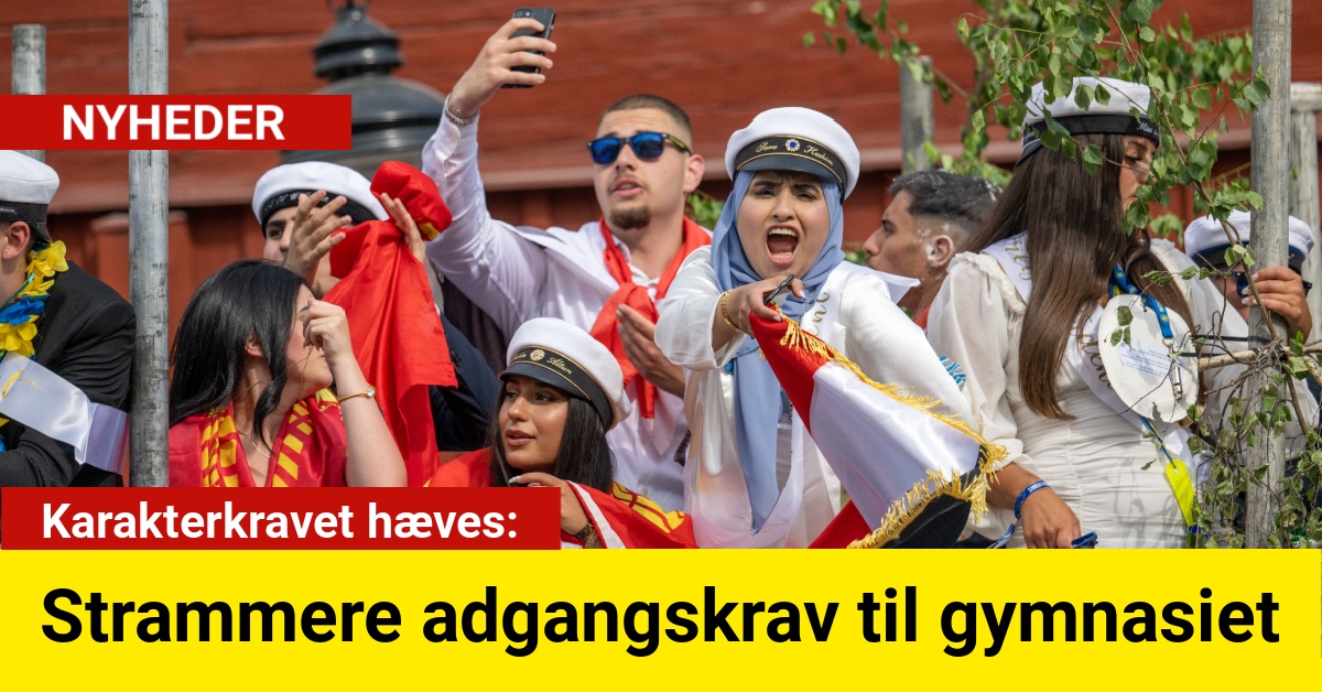 Karakterkravet hæves