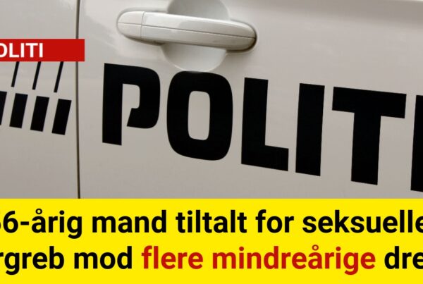 56-årig mand tiltalt for seksuelle overgreb mod flere mindreårige drenge