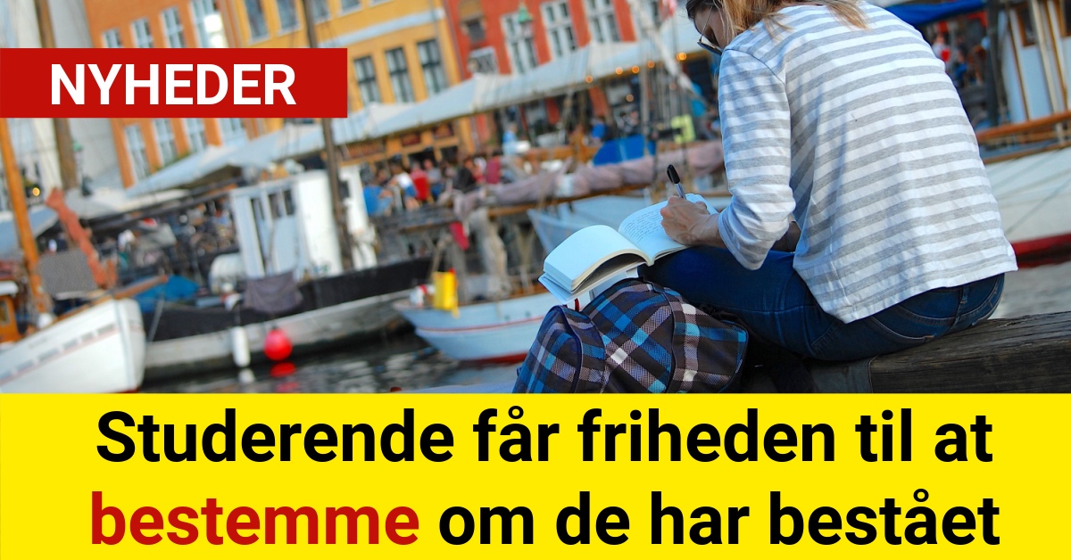 Studerende får friheden til at bestemme om de har bestået