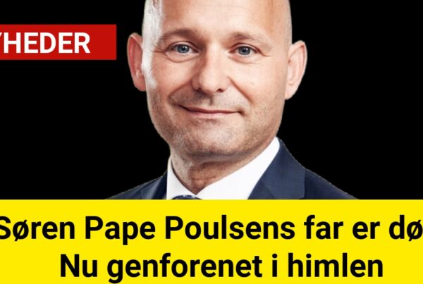 Søren Pape Poulsens far er død: Nu genforenet i himlen