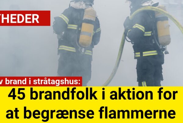 Massiv brand i stråtagshus: