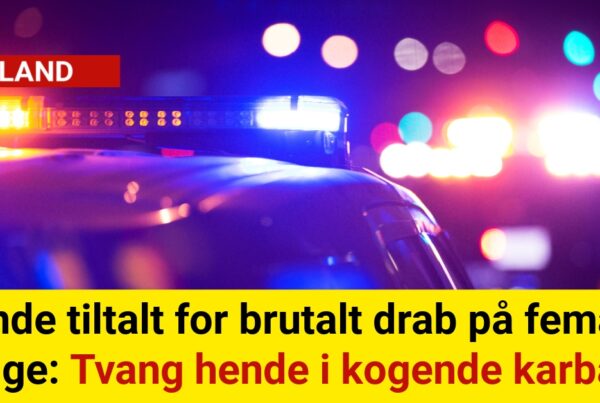 Kvinde tiltalt for brutalt drab på femårig pige: Tvang hende i kogende karbad