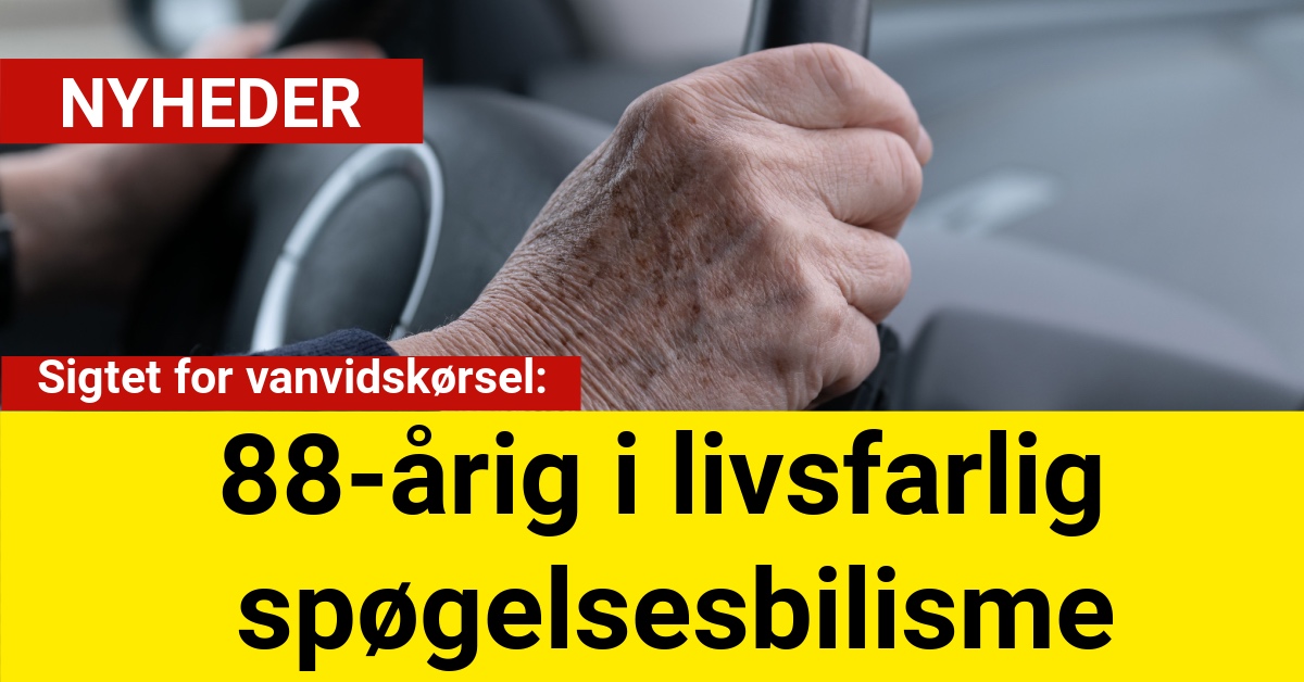 sigtet for vanvidskørsel