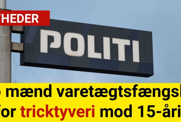 To mænd varetægtsfængslet for tricktyveri mod 15-årig